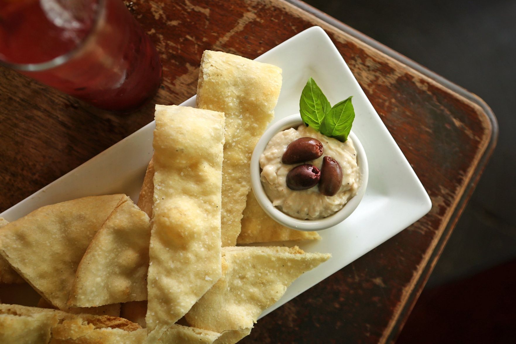 Cannellini Bean Dip at Katie's Pizza